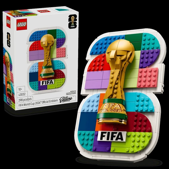Lego Editions FIFA World Cup 2026 Official Emblem 43032 ürün görseli 1