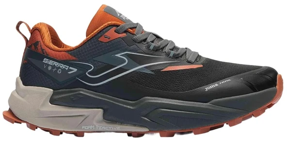Joma TKSIES2622 Sierra Erkek Trail Koşu Ayakkabısı Siyah Turuncu ürün görseli 1