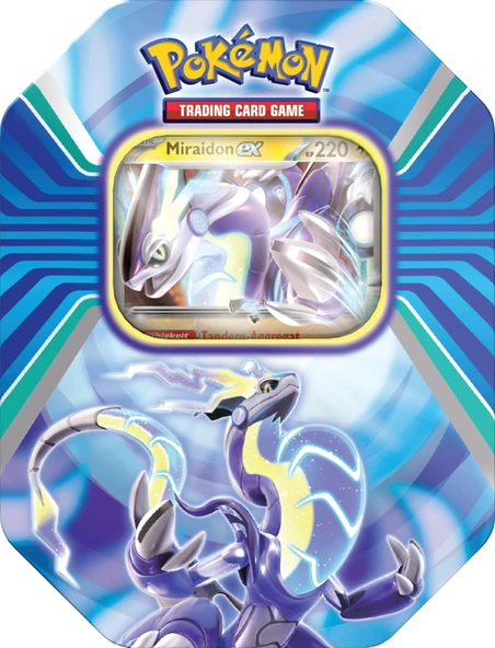 Pokémon Paldea Legends Tin - Miraidon ürün görseli 1