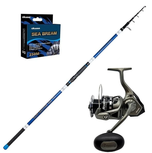 Okuma Acuador 8000 - Ryuji Surf Master 420cm Surf Olta Seti ürün görseli 1
