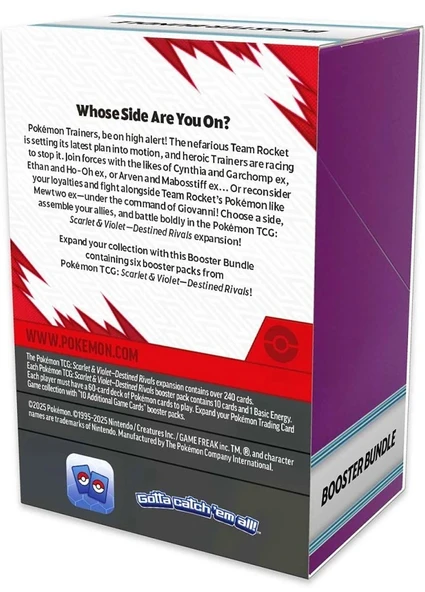 Pokémon Destined Rivals Booster Bundle - Resim 2