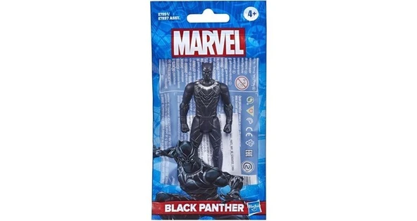 Marvel Aksiyon Figürl 9,5 cm Black Panther E7851 - Resim 3