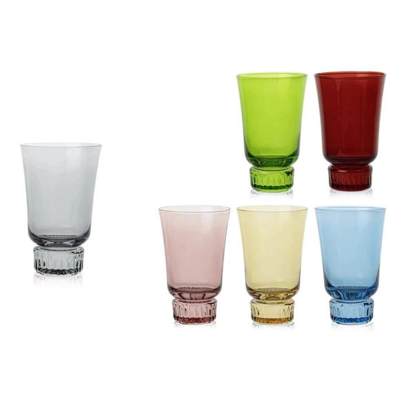 Mikasa Moor P342.105638 Molly 6'llı Renkli Asorti Kahve Yanı ürün görseli 1