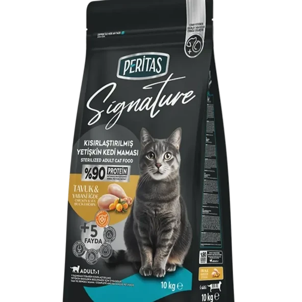 Peritas Signature Tavuklu Kısırlaştırılmış Kedi 10 Kg ürün görseli 1