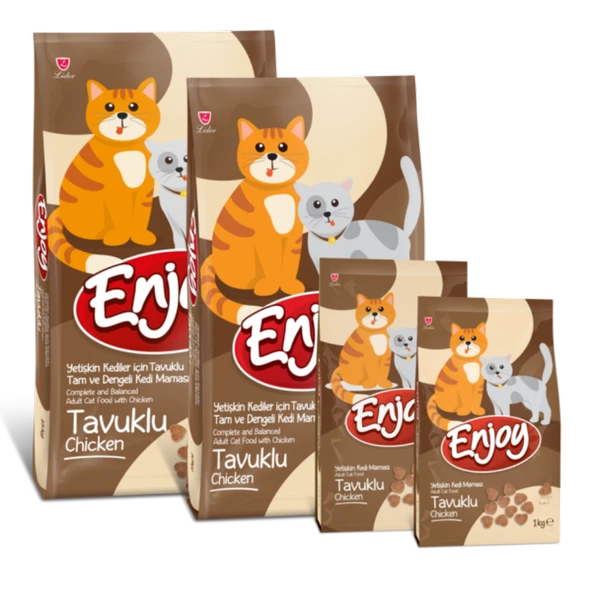 ENJOY KEDİ TAVUKLU 15 KG ürün görseli 1