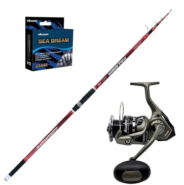 Okuma Acuador 6000 - Remixon Falcon 420cm Surf Olta Seti ürün görseli 1
