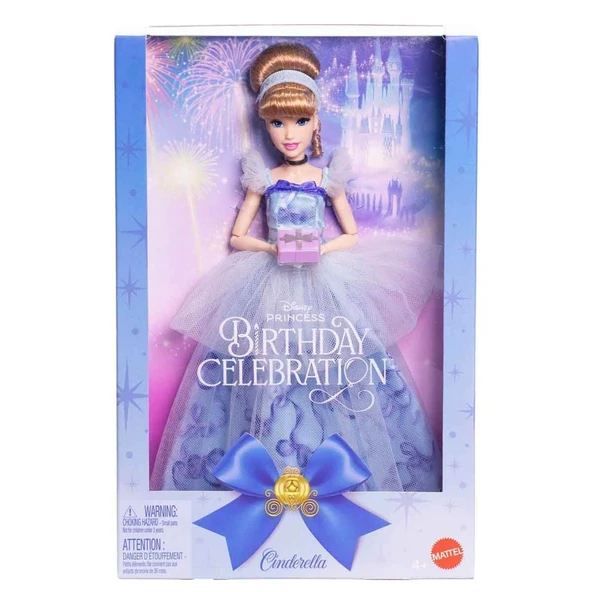 Disney Prensesi Doğum Günü Bebeği Cinderella JCR78 ürün görseli 1