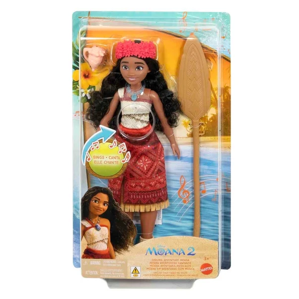 Sesli Disney Moana 2 Şarkı Söyleyen Moana JBT37 ürün görseli 1