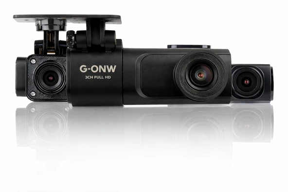 GonW3 Alpha 3 Kameralı FullHD Türkçe LCD Ekranlı Araç Kamerası ürün görseli 1