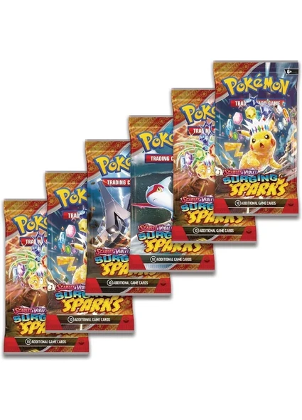Pokémon Surging Sparks Booster Bundle - Resim 3