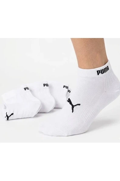 Puma Sport Light Quar Çorap (2 Çift) 93890402 Beyaz ürün görseli 1