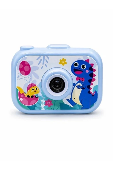 Dijital Fotoğraf Makinesi Çocuk Mini 1080p Hd Kamera Selfie Tripodlu Ön Arka Kamera Fotoğraf Makinesi ürün görseli 1