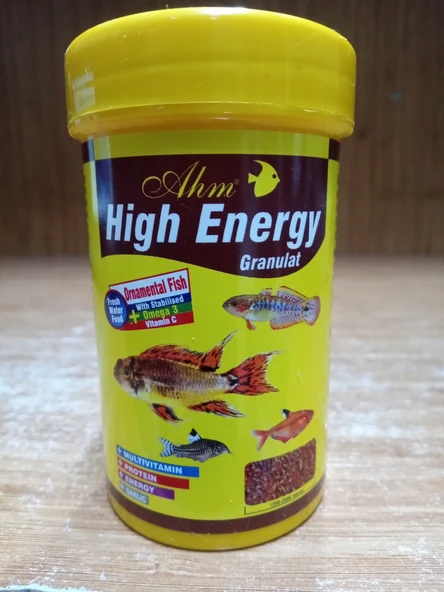 Ahm High Energy Granulat 100 ml Balık Yemi 1 ADET ürün görseli 1