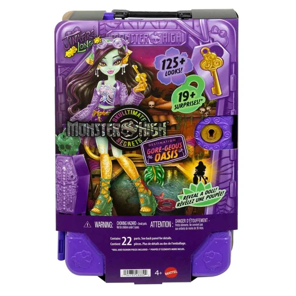 Monster High Gizemli Arkadaşlar Tatil Bebeği JDR49 - Jinafire Long Jdr52 ürün görseli 1