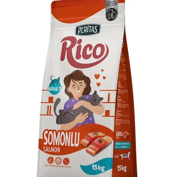 Peritas Rico Somonlu Yetişkin Kedi 15 Kg ürün görseli 1