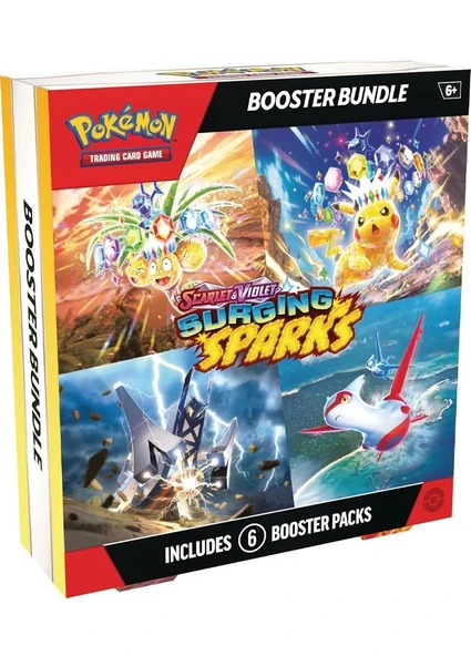 Pokémon Surging Sparks Booster Bundle ürün görseli 1