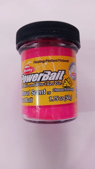 PowerBait Alabalık Hamur Yemi (Peynir Aromalı / Pembe Turuncu Renkli) - 1376754 ürün görseli 1