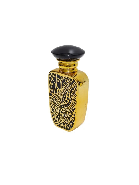 Desenli Doldurulabilir Parfüm Şişesi 50ml (Siyah - 001) ürün görseli 1