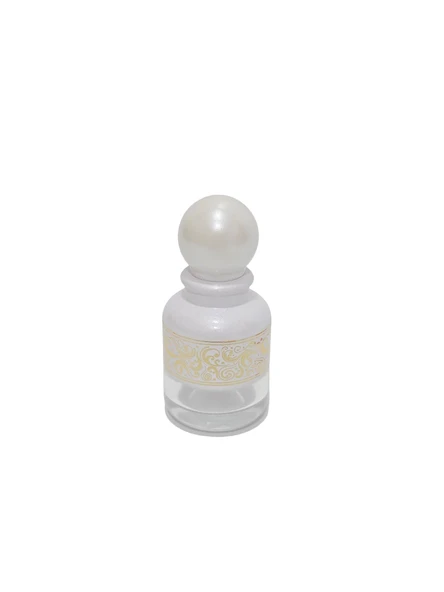Desenli Doldurulabilir Parfüm Şişesi 35ml (Beyaz- 004) ürün görseli 1