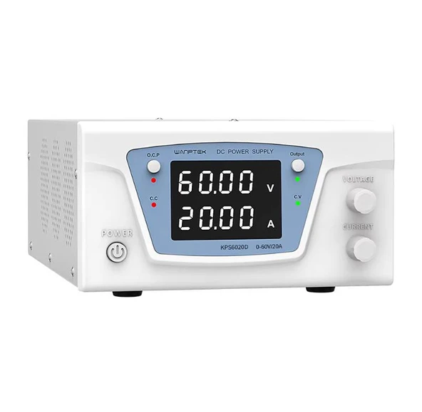 Wanptek KPS6020D Programlanabilir DC Güç Kaynağı 60V 20A ürün görseli 1
