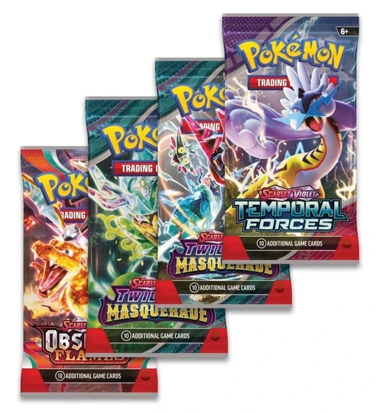 Pokémon Paradox Clash Tin - Walking Wake Ex - Resim 2