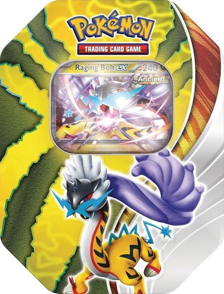 Pokémon Paradox Destinies Tin - Raging Bolt Ex ürün görseli 1