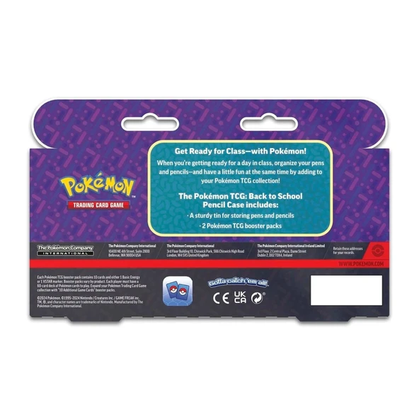 Pokémon Back to School Pencil Case Tin 2024 - Charizard - Resim 2