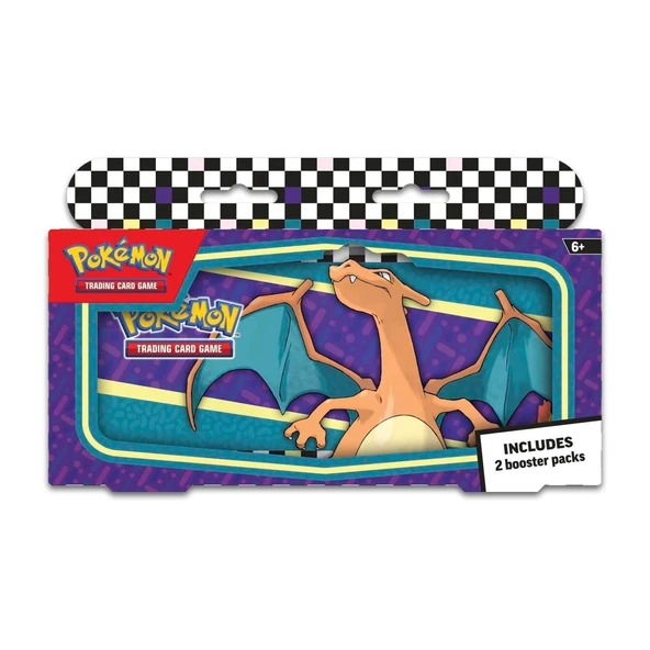 Pokémon Back to School Pencil Case Tin 2024 - Charizard ürün görseli 1