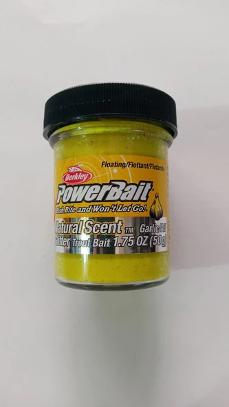 PowerBait Alabalık Hamur Yemi (Sarımsak Aromalı / Sarı Renk) - 1290577 ürün görseli 1