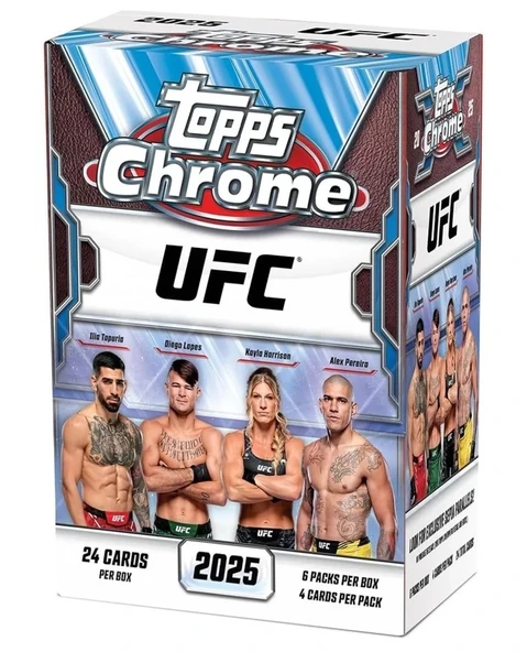 Topps Chrome UFC Blaster Box - 2025 ürün görseli 1