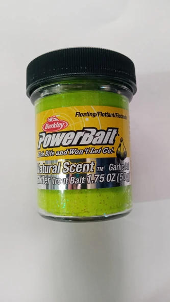 PowerBait Alabalık Hamur Yemi (Sarmsak Aromalı / Yeşil Renk) - 1203186 ürün görseli 1