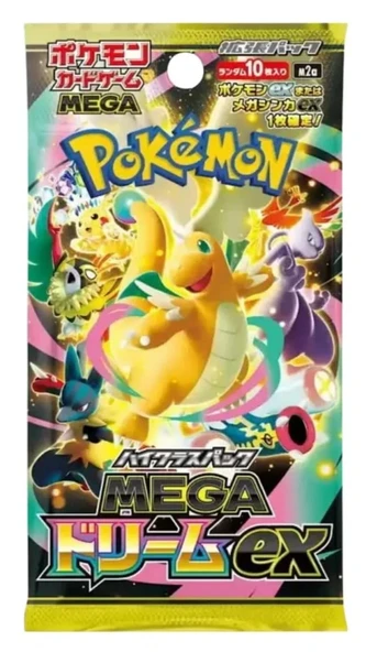 Pokémon Mega Dream Ex Japanese Booster Pack ürün görseli 1