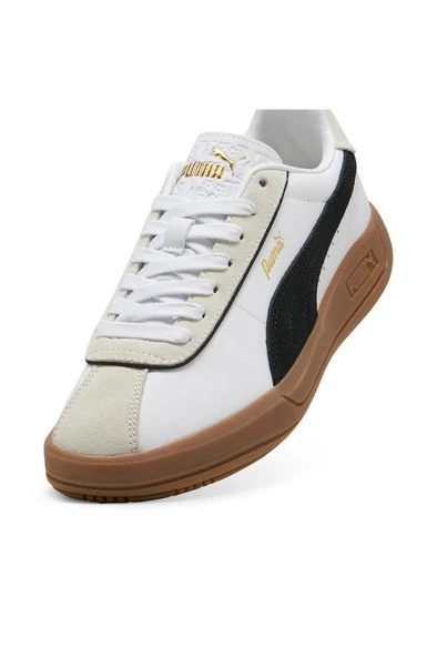 Puma Club Klassika 400364 01 Kadın Sneaker Ayakkabı Beyaz Siyah 36-40 ürün görseli 1