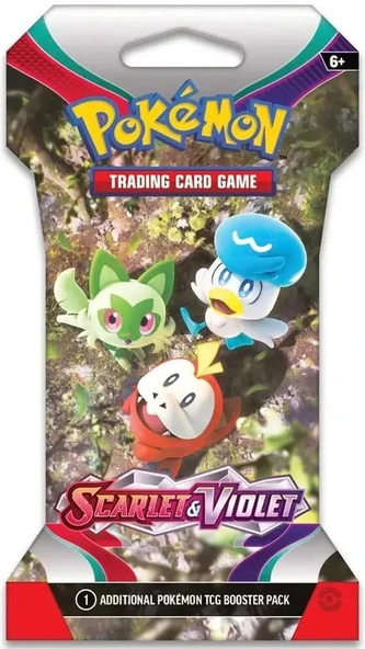 Pokémon Scarlet & Violet Sleeved Booster Pack ürün görseli 1