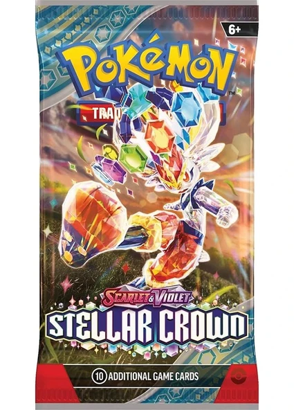 Pokémon Stellar Crown Booster Pack ürün görseli 1