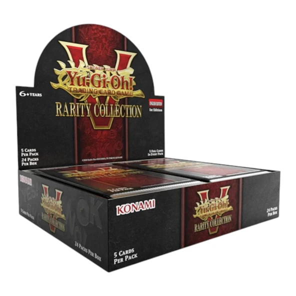 Yu-Gi-Oh! Rarity Collection V Booster Box ürün görseli 1