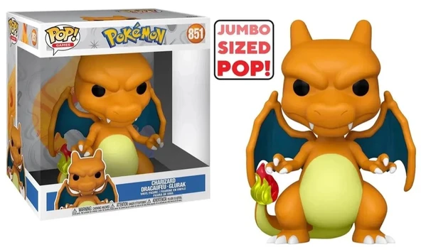 Funko Pop! Games: Pokémon Jumbo Charizard #851 ürün görseli 1