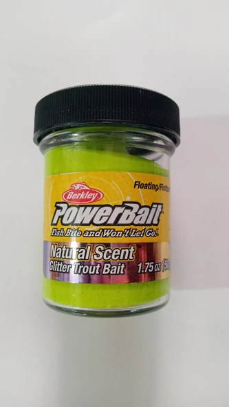 Powerbait Alabalık Hamur Yemi (Sarımsak Aromalı / Yeşil Renk) - 1633594 ürün görseli 1