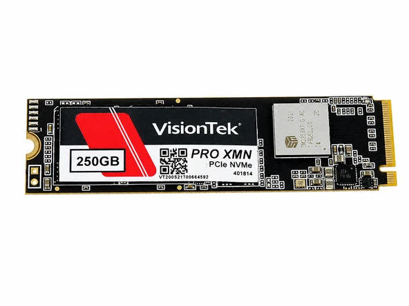 VisionTek 250GB PRO XMN PCIe NVMe M.2 SSD (401814) ürün görseli 1