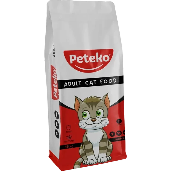 Peteko Gurme Yetişkin Kedi Maması 15 KG Peteko Gurme Yetişkin Kedi Maması 15 KG ürün görseli 1