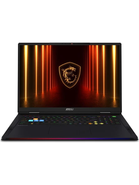 MSI Raider A18 HX A9WIG-092TR Ryzen 9 9955HX3D 64 GB 2 TB SSD RTX5080 18" Gaming Laptop ürün görseli 1