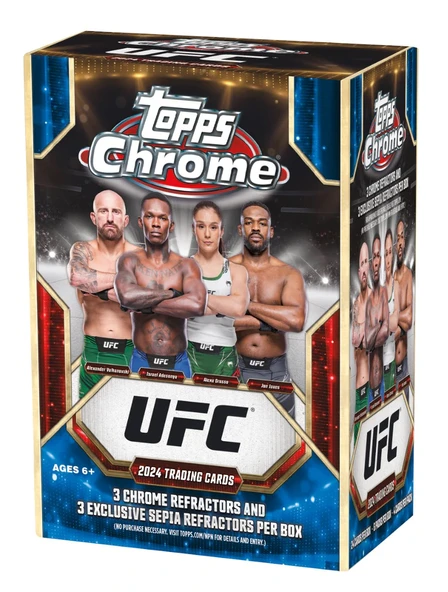 Topps Chrome UFC Blaster Box - 2024 ürün görseli 1