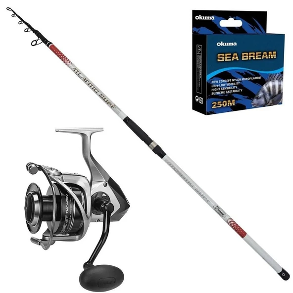 Okuma Tomcat 6000 - Kendo Atlantic 420cm Surf Olta Seti ürün görseli 1