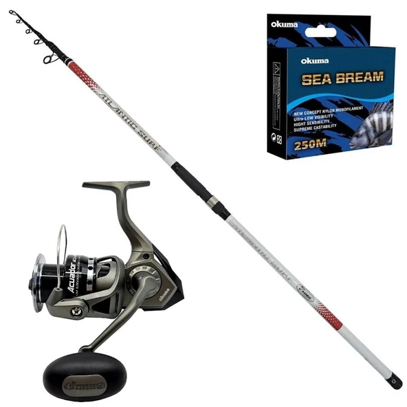 Okuma Acuador 8000 - Kendo Atlantic 420cm Surf Olta Seti ürün görseli 1