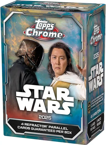 Topps Chrome Star Wars 2025 - Blaster Box ürün görseli 1