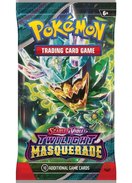 Pokémon Twilight Masquerade Booster Pack ürün görseli 1