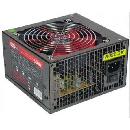 REDROCK P4-500PFC 500W Siyah 12cm Fanlı Power Supply ürün görseli 1