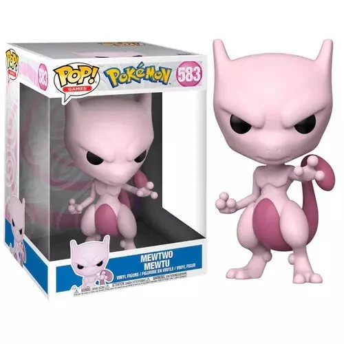 Funko Pop! Games: Pokémon Jumbo Mewtwo #583 ürün görseli 1