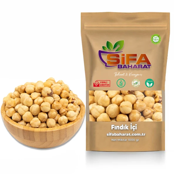 Şifa Baharat Kavrulmuş Fındık İçi 1000 gr ürün görseli 1
