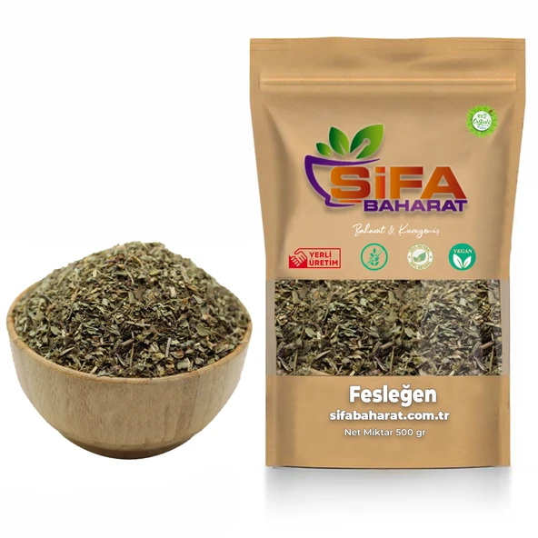 Şifa Baharat Fesleğen Yaprağı 500 gr ürün görseli 1